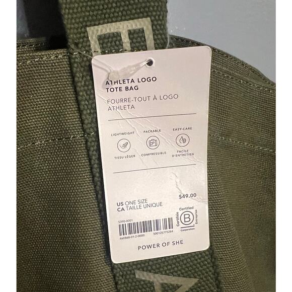NWT Athleta Tote Bag - Picture 4 of 5